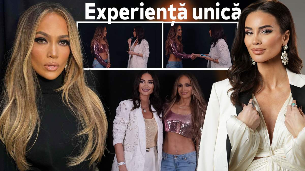 Geanina Ilieș, detalii incredibile despre întâlnirea cu Jennifer Lopez! Prezentatoarea TV a stat față-n față cu starul internațional. Ce a impresionat-o cel mai mult la celebra artista