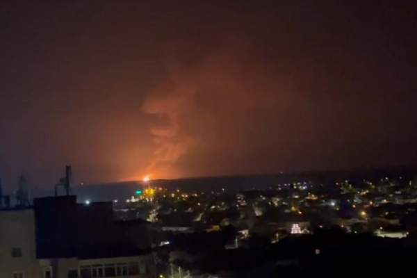 Cum s-au văzut exploziile lansate de Rusia, la granița României! Locuitorii din Tulcea nu au primit avertizare RO-Alert, după atacul la portul Izmail | FOTO