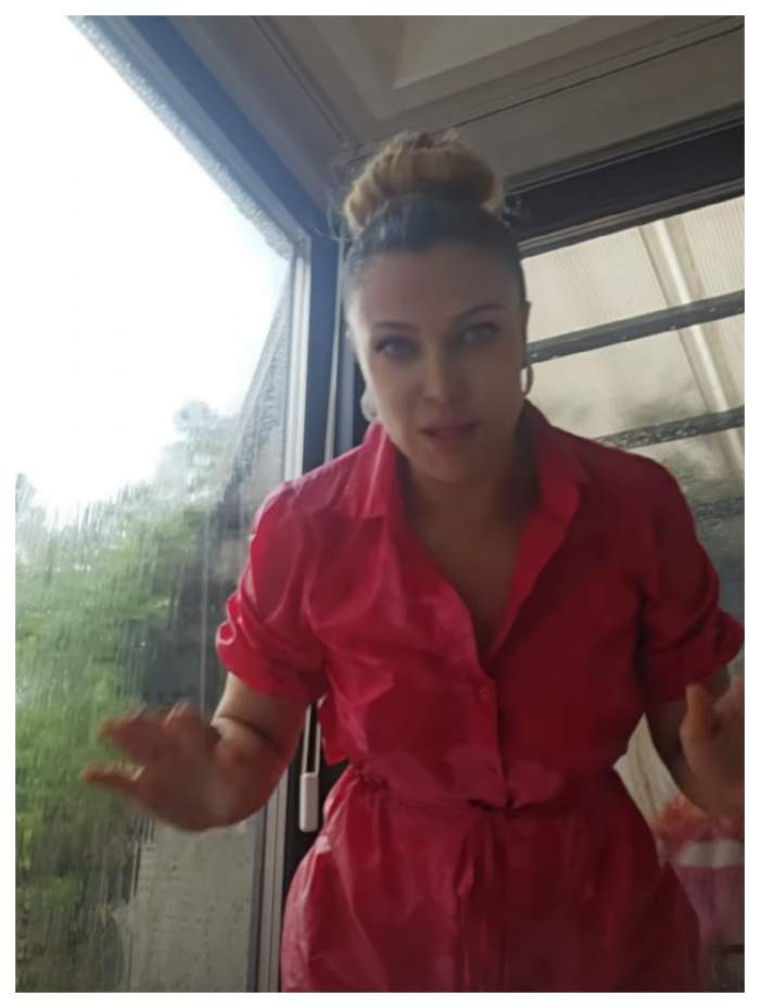 Lora, speriată din cauza furtunii din Capitală. Ce i s-a întâmplat cântăreței: „Am crezut că îmi ia casa”