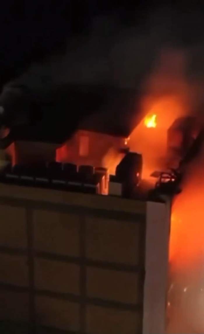 incendiu la mall