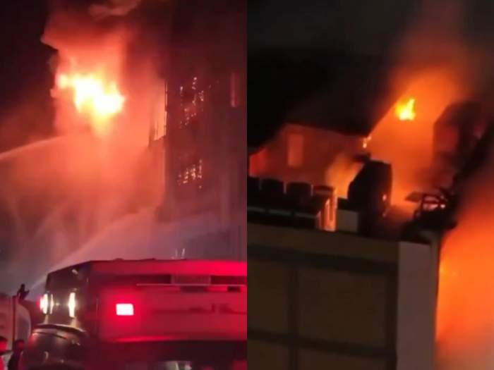 incendiu la mall