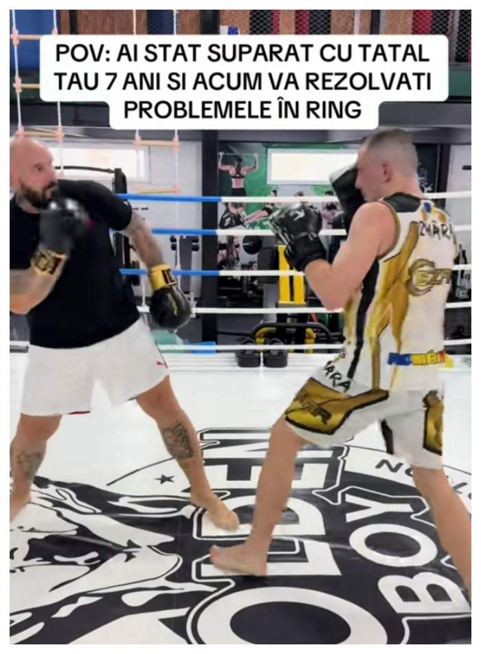Imagini cu Mihai și Cătălin Zmărăndescu după ce s-au împăcat. Cei doi nu și-au vorbit 7 ani: “Rezolvați problemele în ring” | FOTO