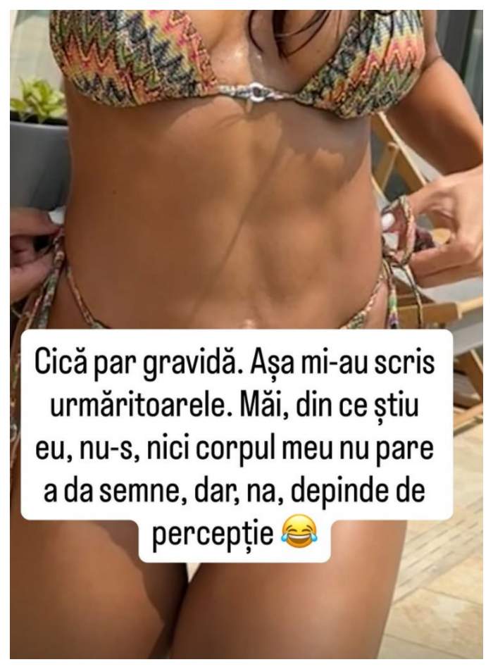 Ruxandra Luca lămurește observațiile fanilor! Este sau nu însărcinată?