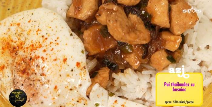 Rețetă de pui thailandez, gătit de chef Horia Manea. Un preparat gustos, perfect pentru sezonul cald
