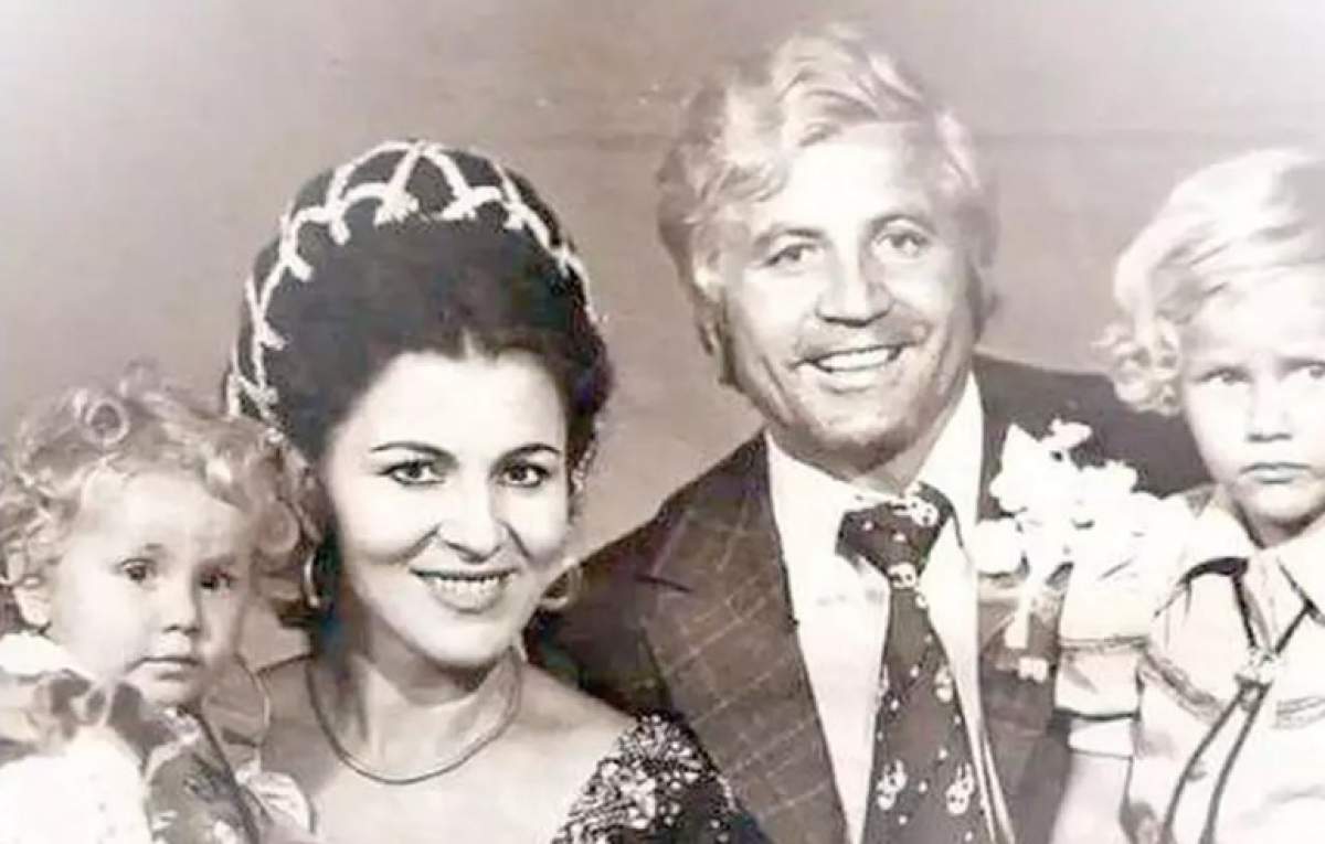 Irina Loghin și familia ei