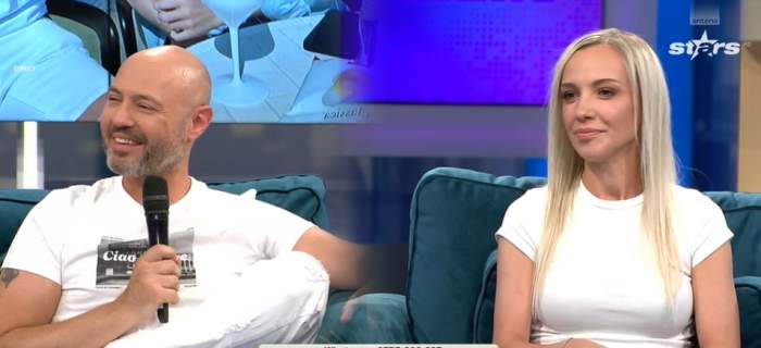 Mihai Mitoșeru și iubita lui, Alexandra, prima apariție într-un platou de televiziune. Dezvăluiri despre povestea lor de dragoste: "Ne-am cunoscut la nunta ei" 