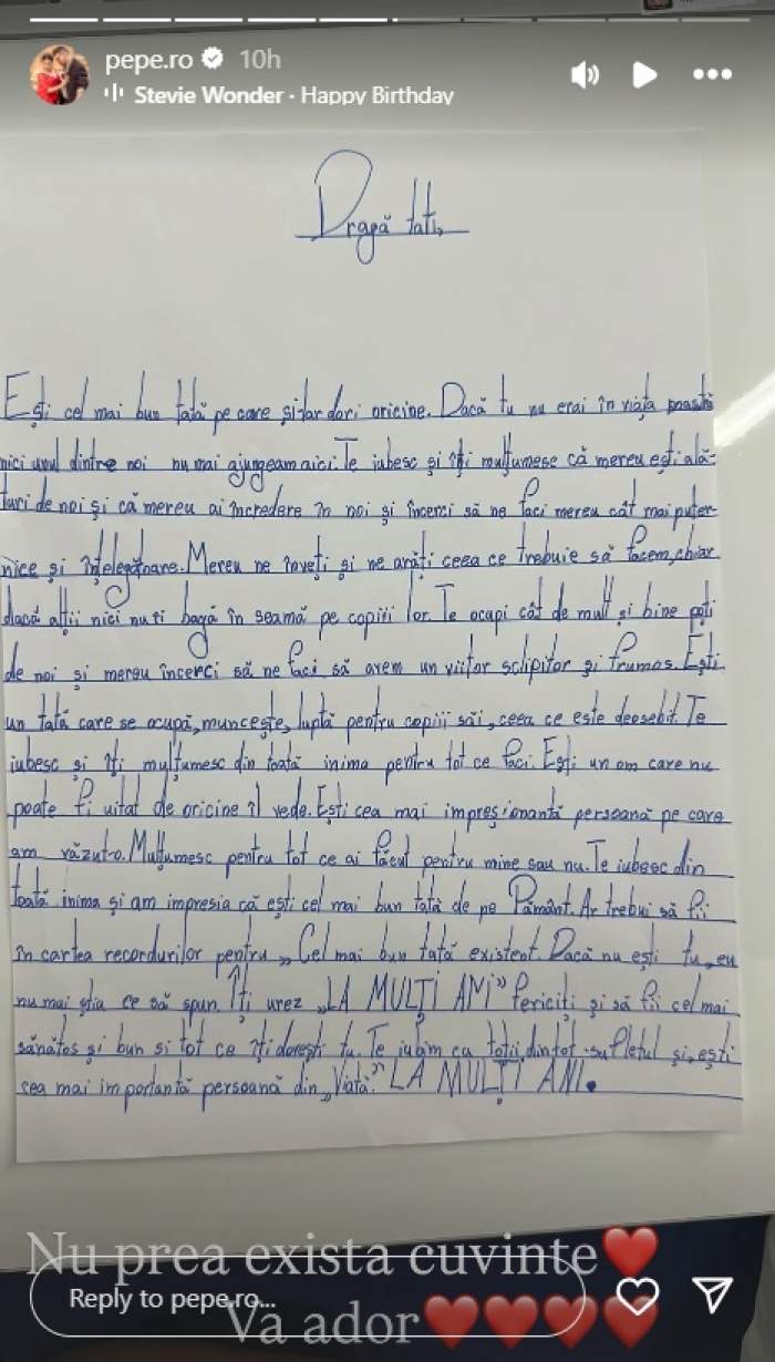 Pepe își sărbătorește ziua de naștere! Cum l-au surprins copiii! Artistului nu i-a venit să creadă | VIDEO