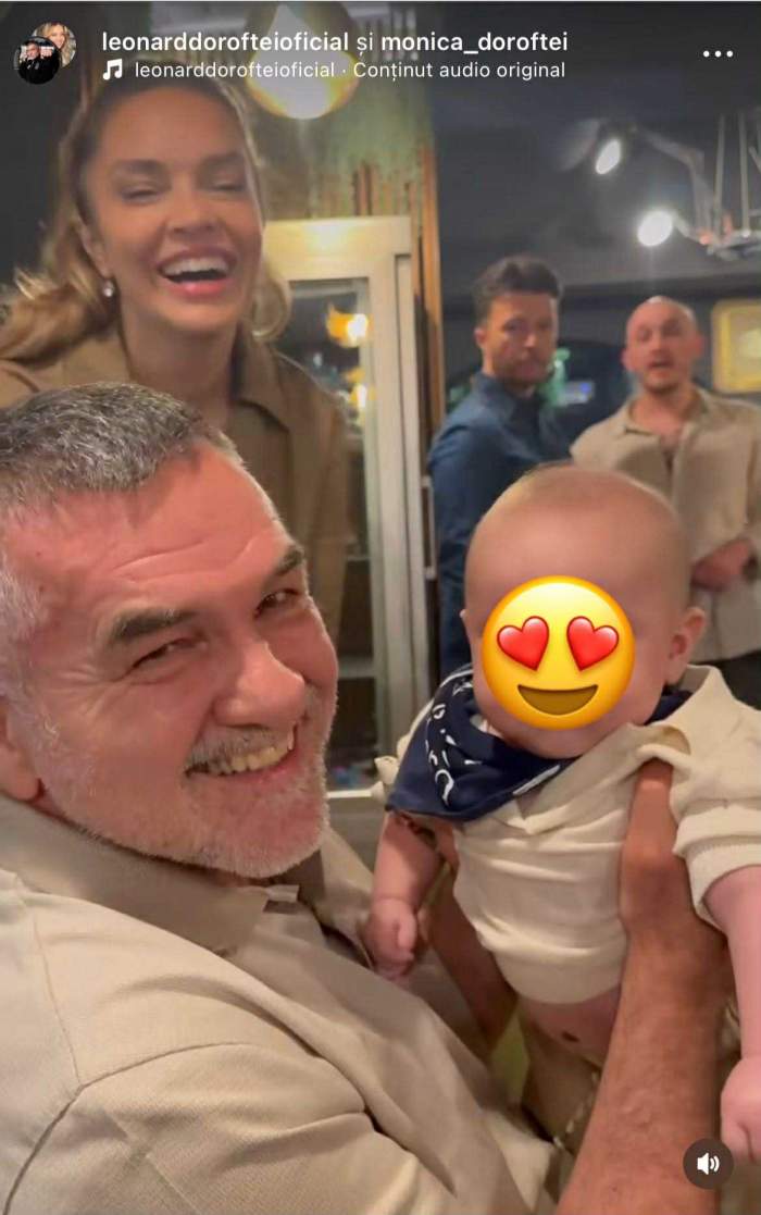 Leonard Doroftei și soția lui, Monica, bunici fericiți! Cum au apărut cei doi foști concurenți de la Power Couple alături de nepoțelul lor | FOTO