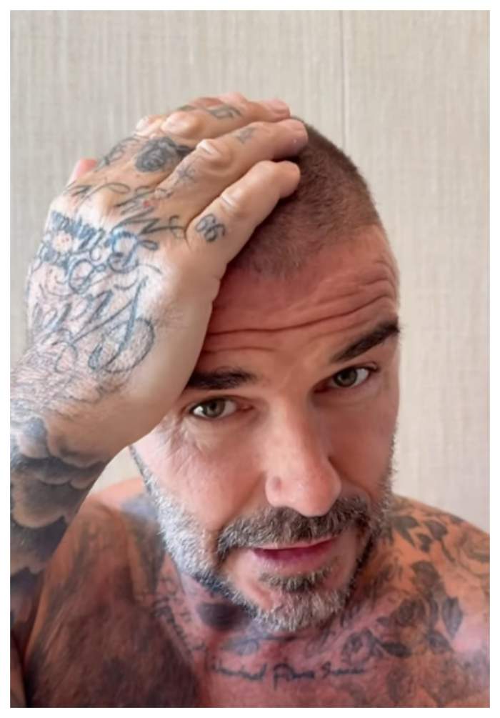 David Beckham, frizer de ocazie. Gafa făcută de fostul fotbalist care s-a tuns singur