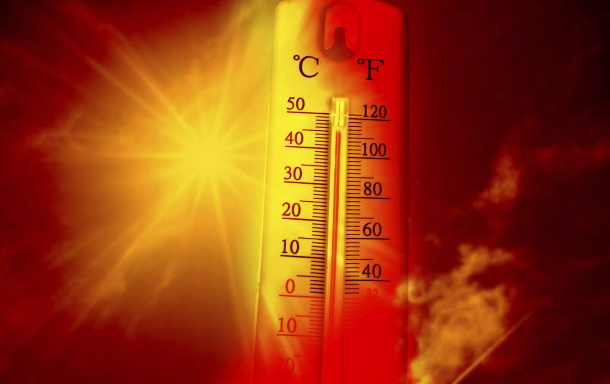 Termometru peste 38 de grade val de căldură