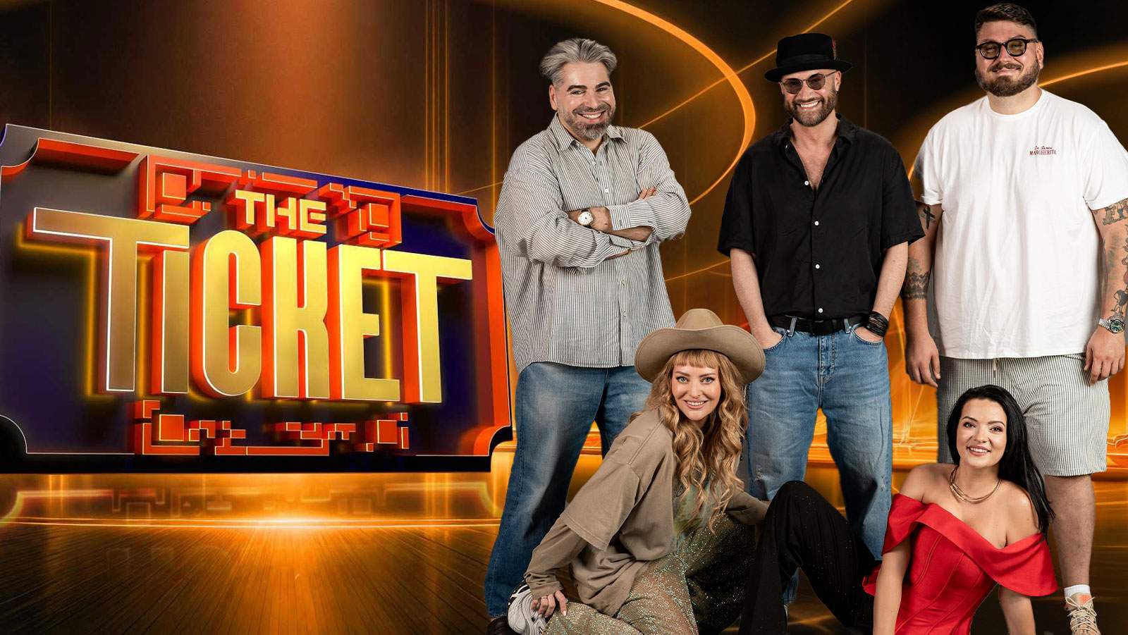 Mihai Bendeac, Delia, Anca Dinicu, Micutzu și Maurice Munteanu formează juriul „The Ticket” – show-ul care aduce spectacolul în prim-plan și oferă bani pe loc