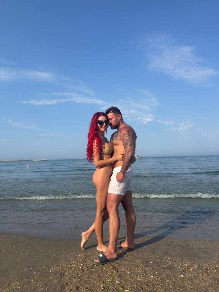 anamaria vaida si claudiu la mare