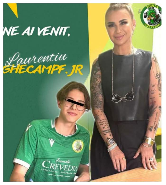 Laurențiu Reghecampf Jr. a semnat primul contract cu o echipă de fotbal! Adolescentul îi mulțumește mamei sale, Anamaria Prodan, pentru toată susținerea: „Te fac mândră”