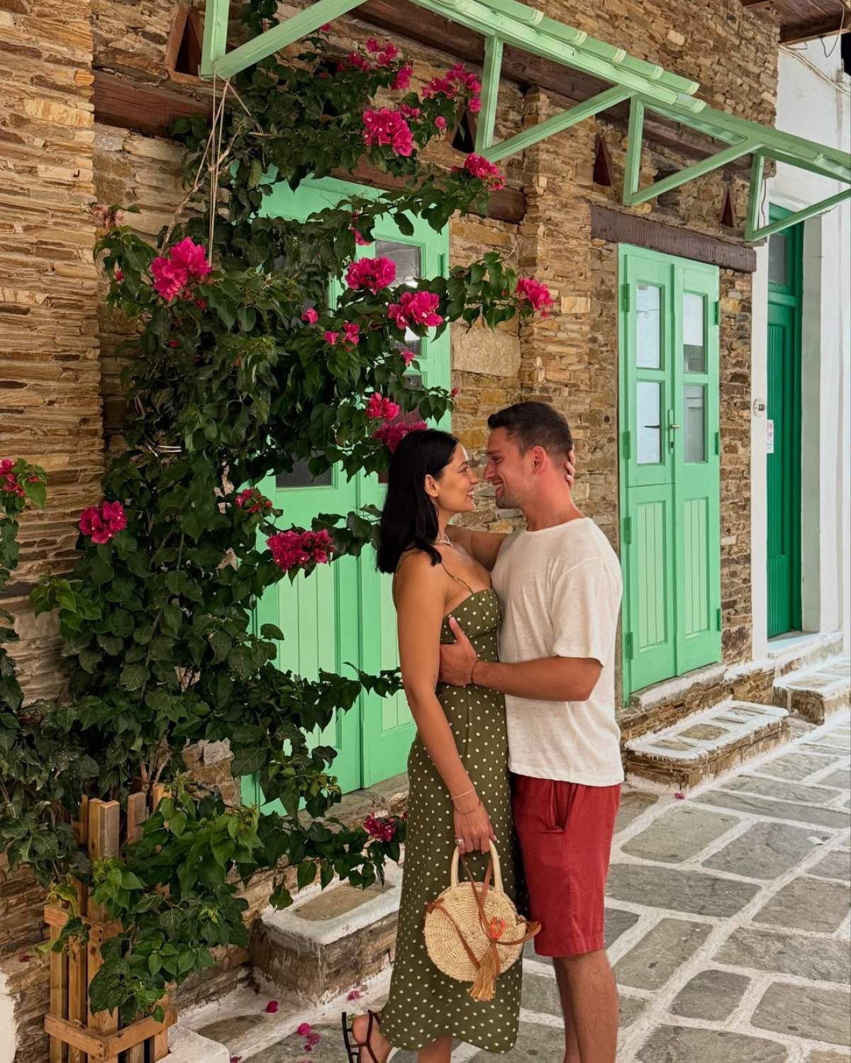 Oana Moșneagu și Vlad Gherman se află în vacanță, în Grecia oana mosneagu si vlad gherman