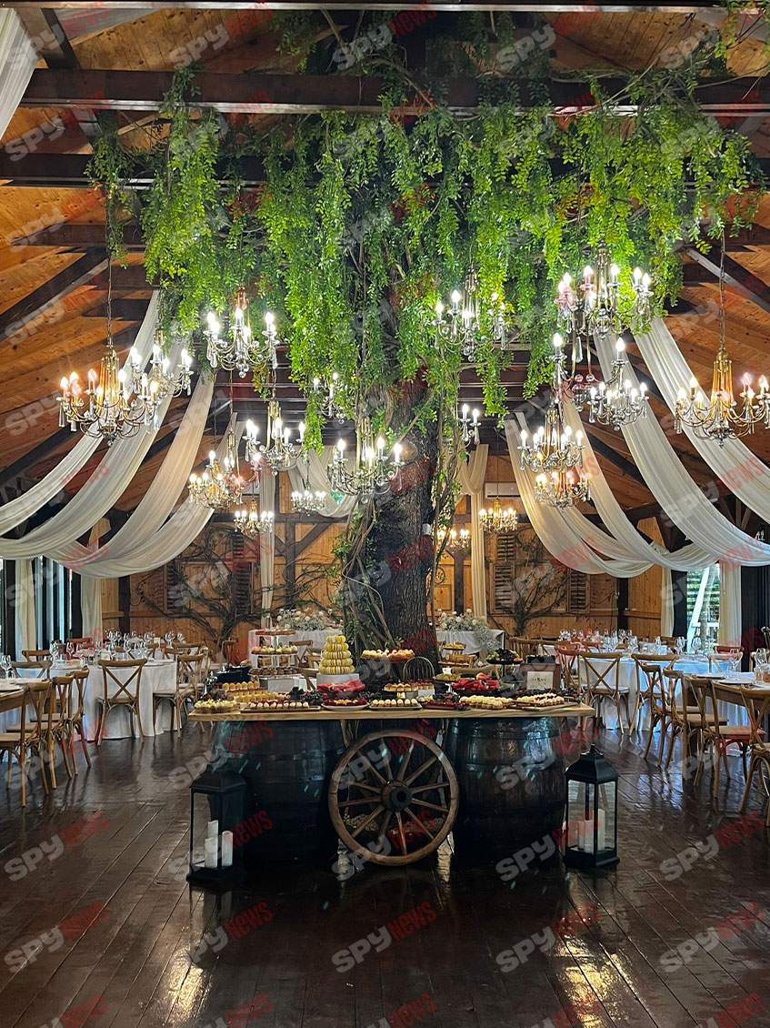 Nuntă ca în basme! Ce decor fabulos au ales fratele lui Radu Vâlcan și soția lui, Izabela! Imagini superbe de la eveniment | FOTO