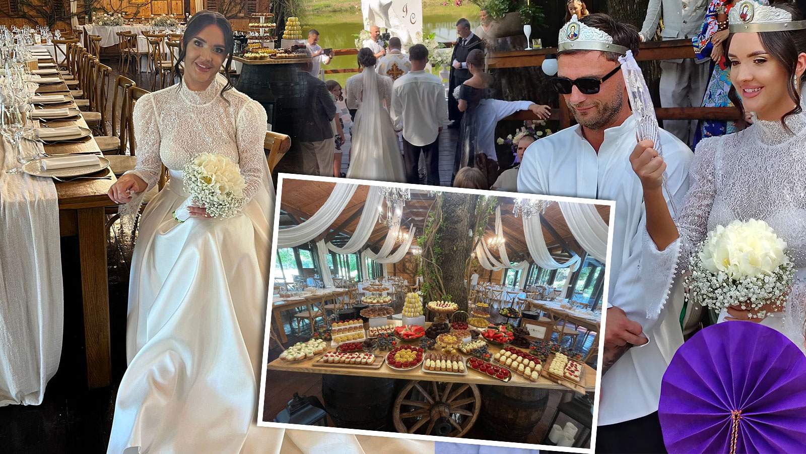 Nuntă ca în basme! Ce decor fabulos au ales fratele lui Radu Vâlcan și soția lui, Izabela! Imagini superbe de la eveniment | FOTO