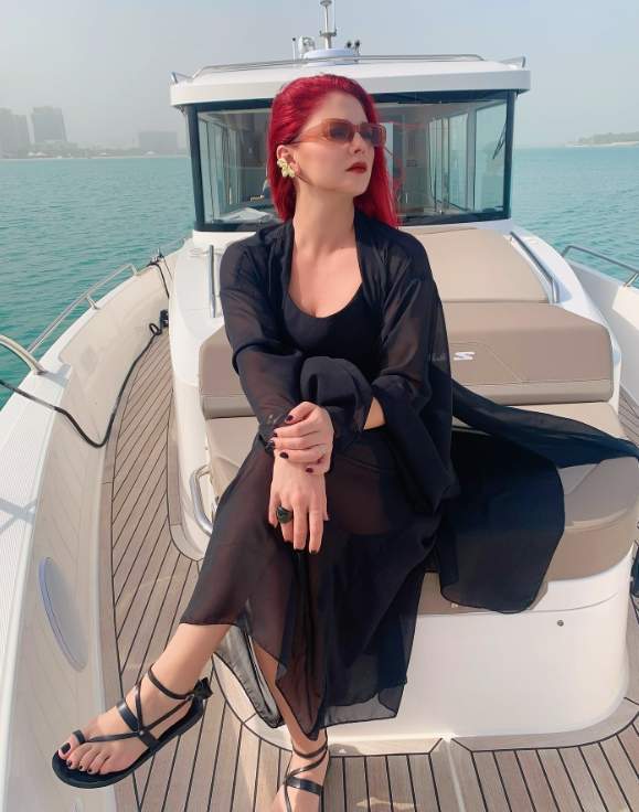 ligia pe yacht