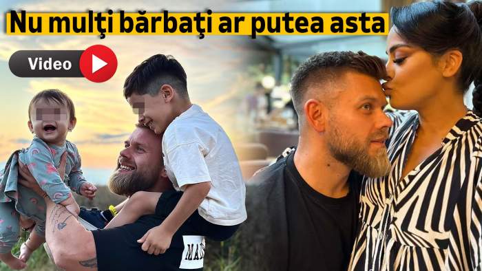 Răzvan Kovacs de Insula Iubirii, lecție de iubire necondiționată: crește copilul soției sale, Ema, ca pe propriul fiu! Declarații emoționante