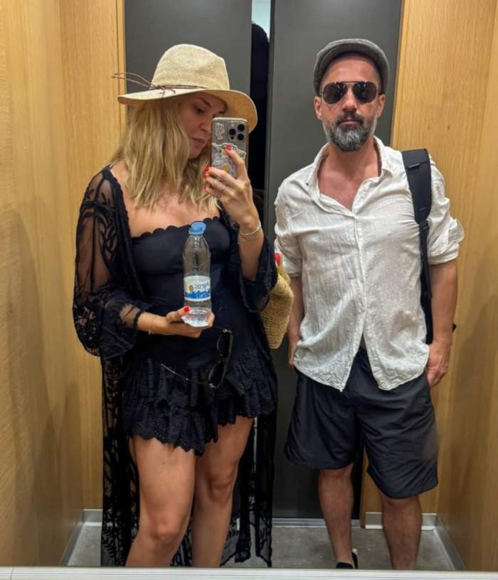 Bianca Purcărea și soțul ei, Robert Magheți