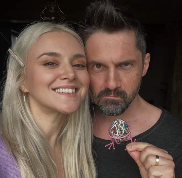 Bianca Purcărea și soțul ei, Robert Magheți