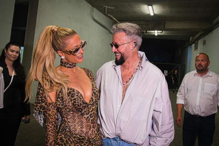 Catalin Botezatu si Paris Hilton, imbratisati
