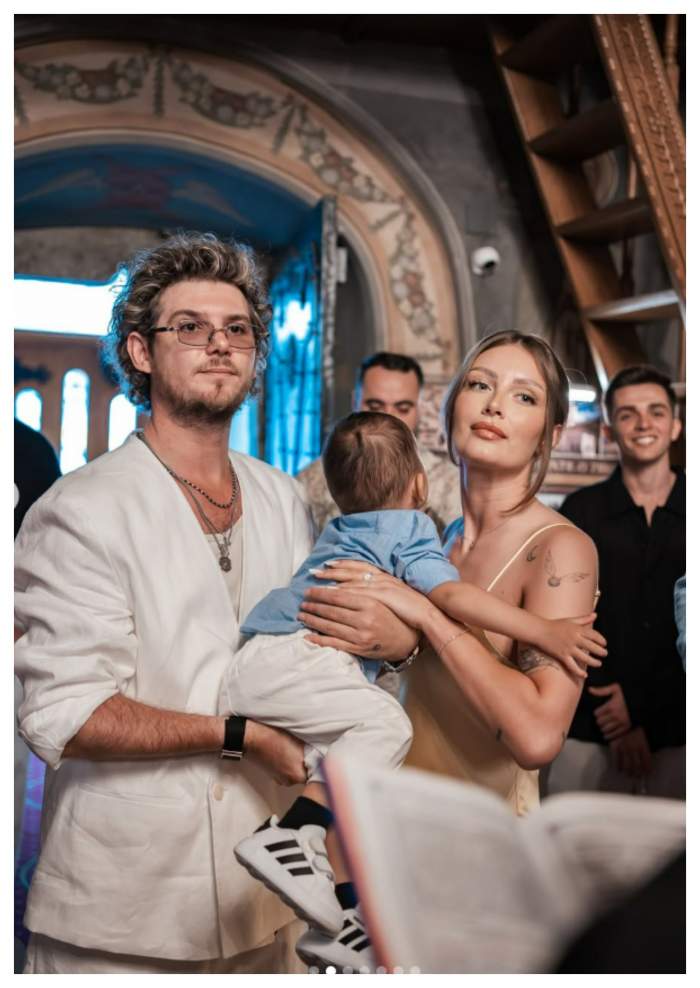 Cuza, naș de botez pentru un copil. Cât de emoționat a fost artistul în ziua cea mare: „Bine ai venit în familie”