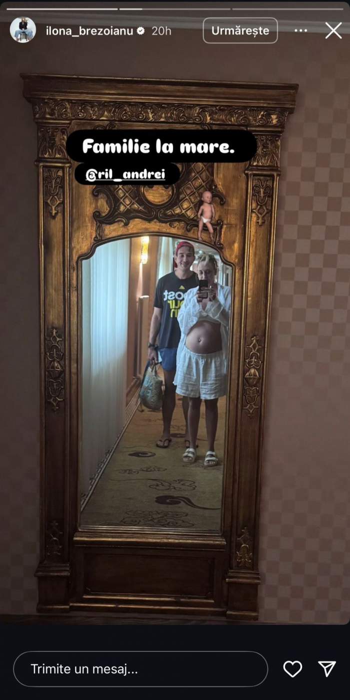 Tablou de familie! Ilona Brezoianu, însărcinată în cinci luni și soțul, Andrei, concediu în Vama Veche | FOTO