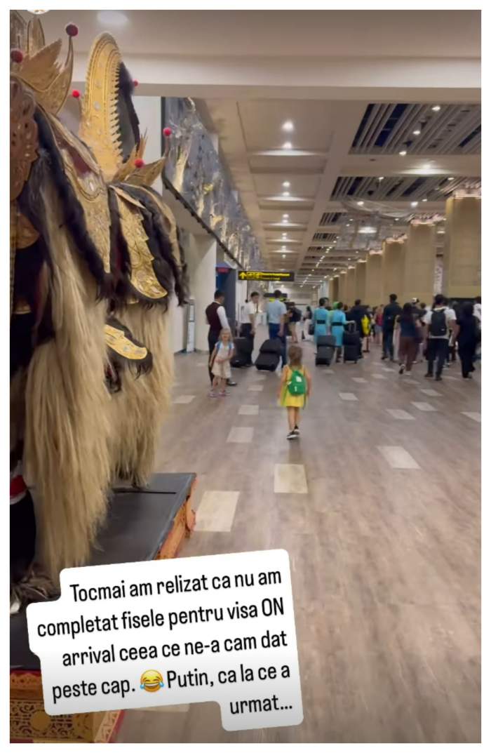 Laura Cosoi, peripeții în vacanța din Bali. Actrița nu are cazare pe insulă: „Fetele dorm în mașină”