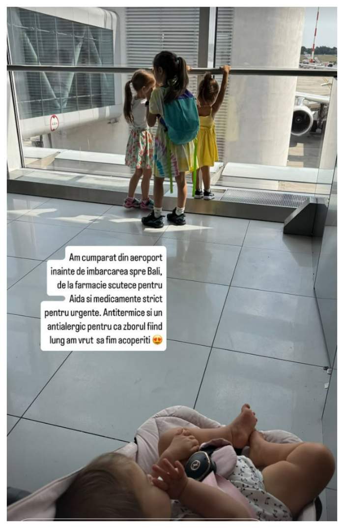 Laura Cosoi, peripeții în vacanța din Bali. Actrița nu are cazare pe insulă: „Fetele dorm în mașină”