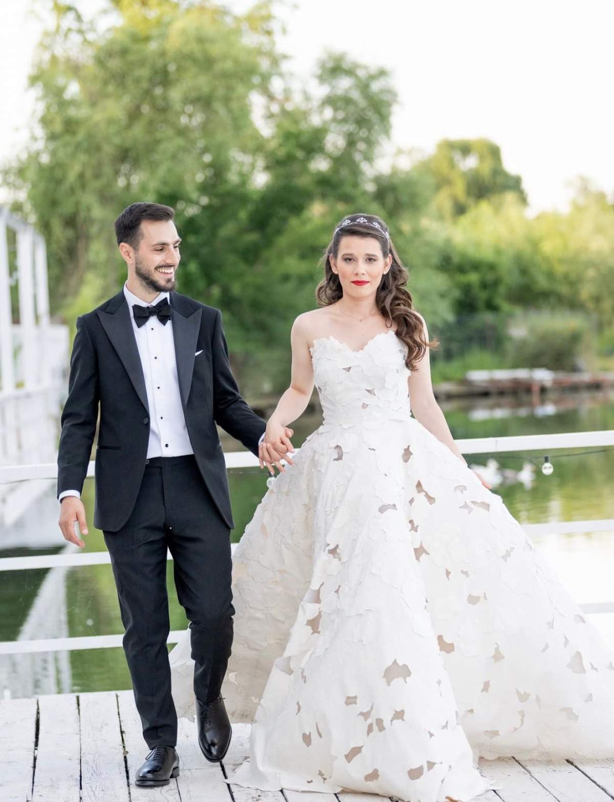 Imagini pe care nu le-ai mai văzut până acum de la nunta Kirei Hagi! Cumnata ei, Elena, le-a făcut publice  | FOTO