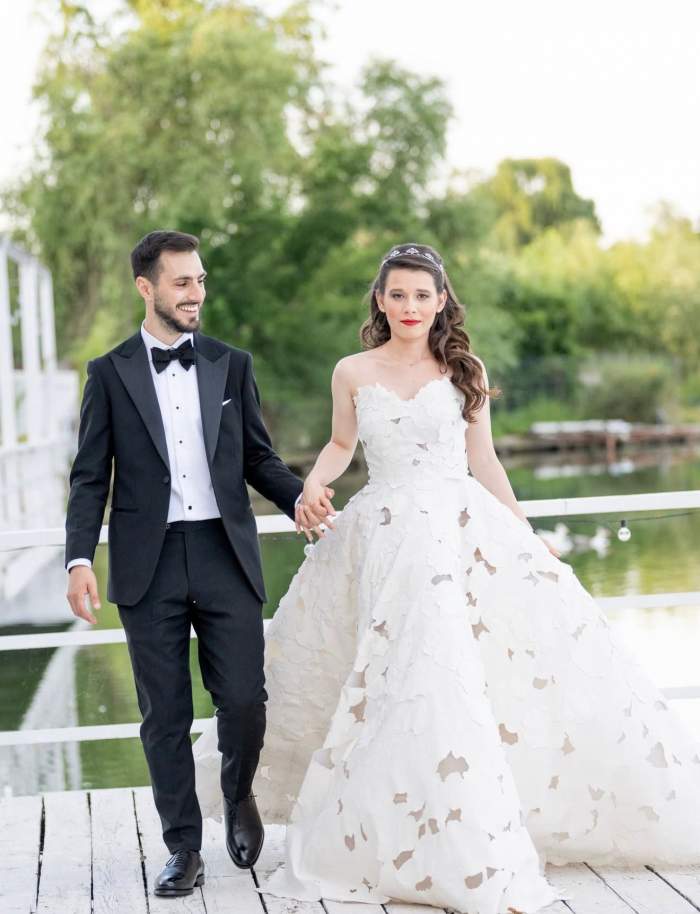 Imagini pe care nu le-ai mai văzut până acum de la nunta Kirei Hagi! Cumnata ei, Elena, le-a făcut publice  | FOTO