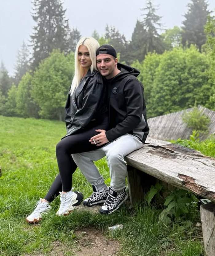 dany boy la munte cu sotia lui