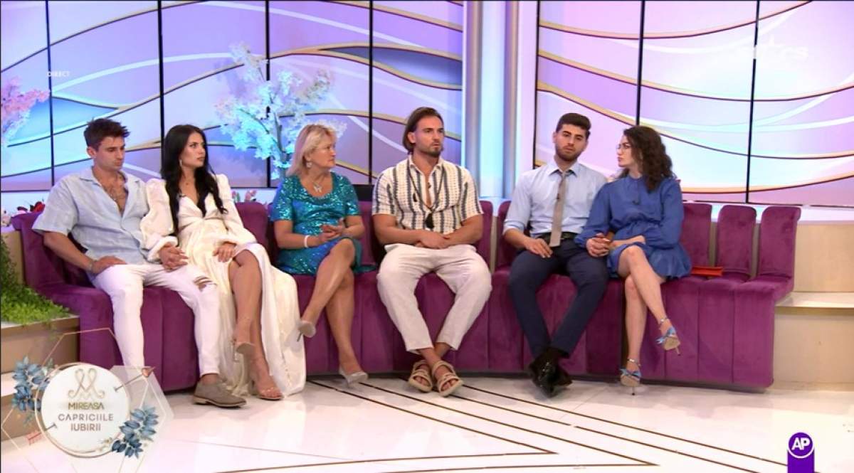 cristian marinescu, teo, liliana, doamna dorina, cristian si maria mireasa