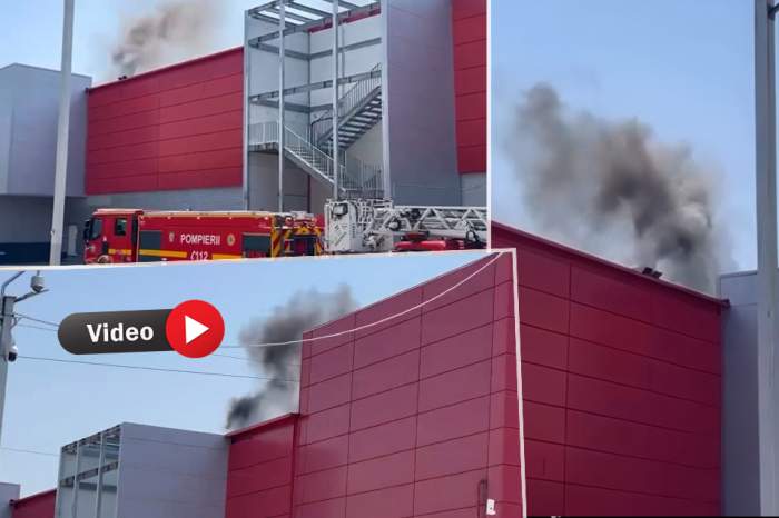 Incendiu într-un centru comercial din Capitală! O mașină ar fi luat foc în parcare. Zeci de persoane au fost evacuate | VIDEO