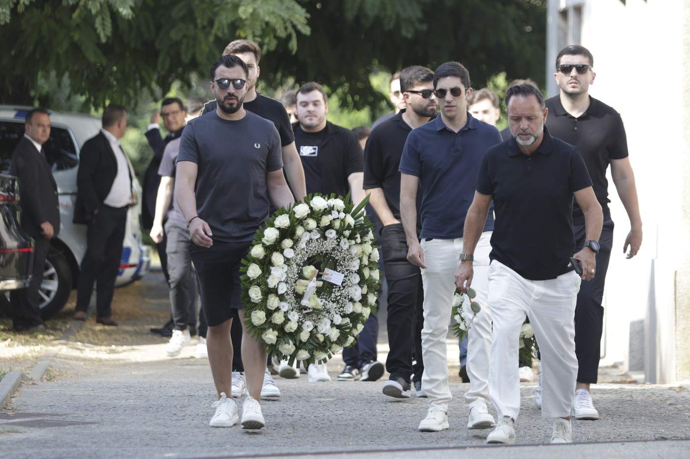 Funeraliile lui Diogo Jota și Andre Silva au avut loc în orașul lor natal, Gondomar
