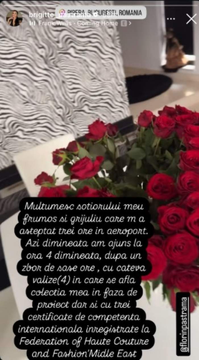 Cum o răsfață Florin Pastramă pe soția sa. Brigitte a ținut să îi mulțumească public pentru tot: ”M-a așteptat” | FOTO