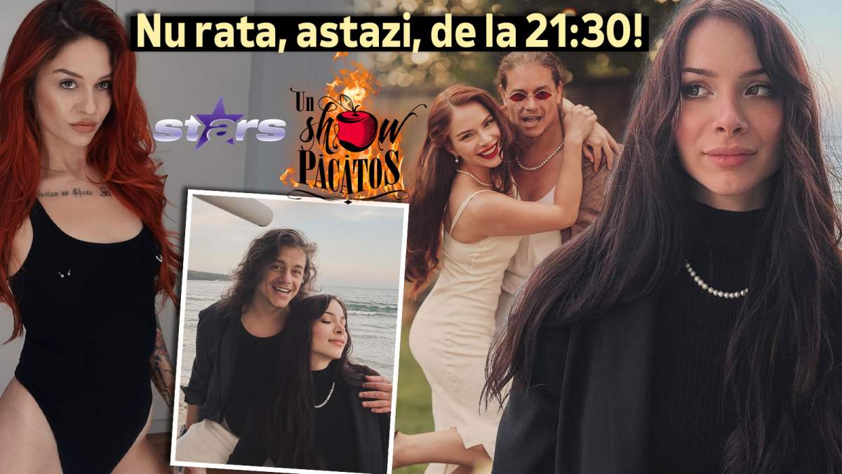 Iubita lui Iustin Petrescu, dezvăluiri exclusive la Un Show Păcătos! Hara a spus cum era influencerul când l-a cunoscut și a vorbit și despre Marilu Dobrescu: "A dat în el"