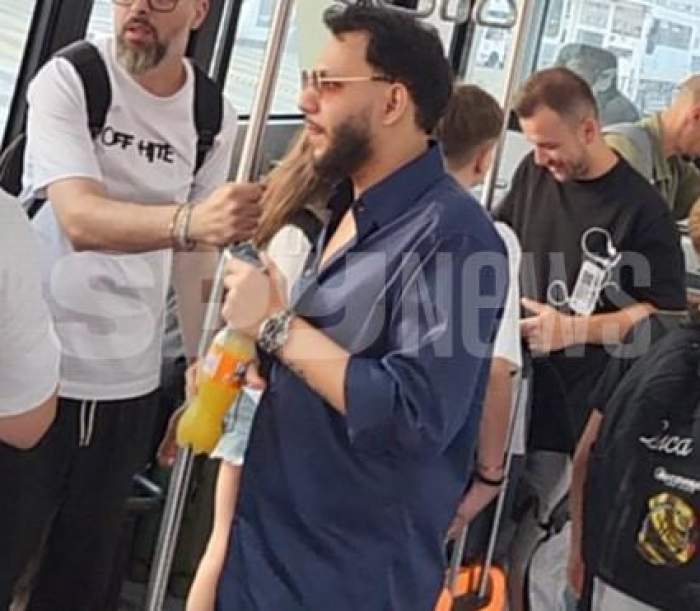 Leo de la Roşiori face show nu doar pe scenă, ci şi în autobuz! Cântăreţul a făcut deliciul martorilor | PAPARAZZI