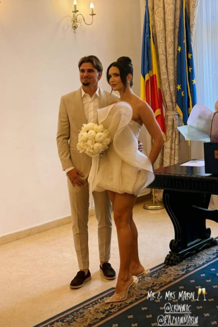 Răzvan Marin și soția lui, Crina