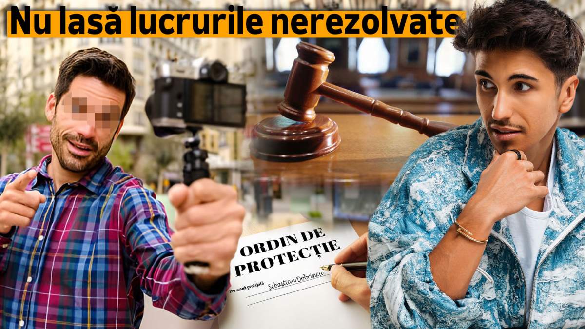 Sebastian Dobrincu cere să i se facă dreptate! După ce a cerut ordin de protecție împotriva unui vlogger, acum un alt personaj cunoscut i-a intrat în vizor