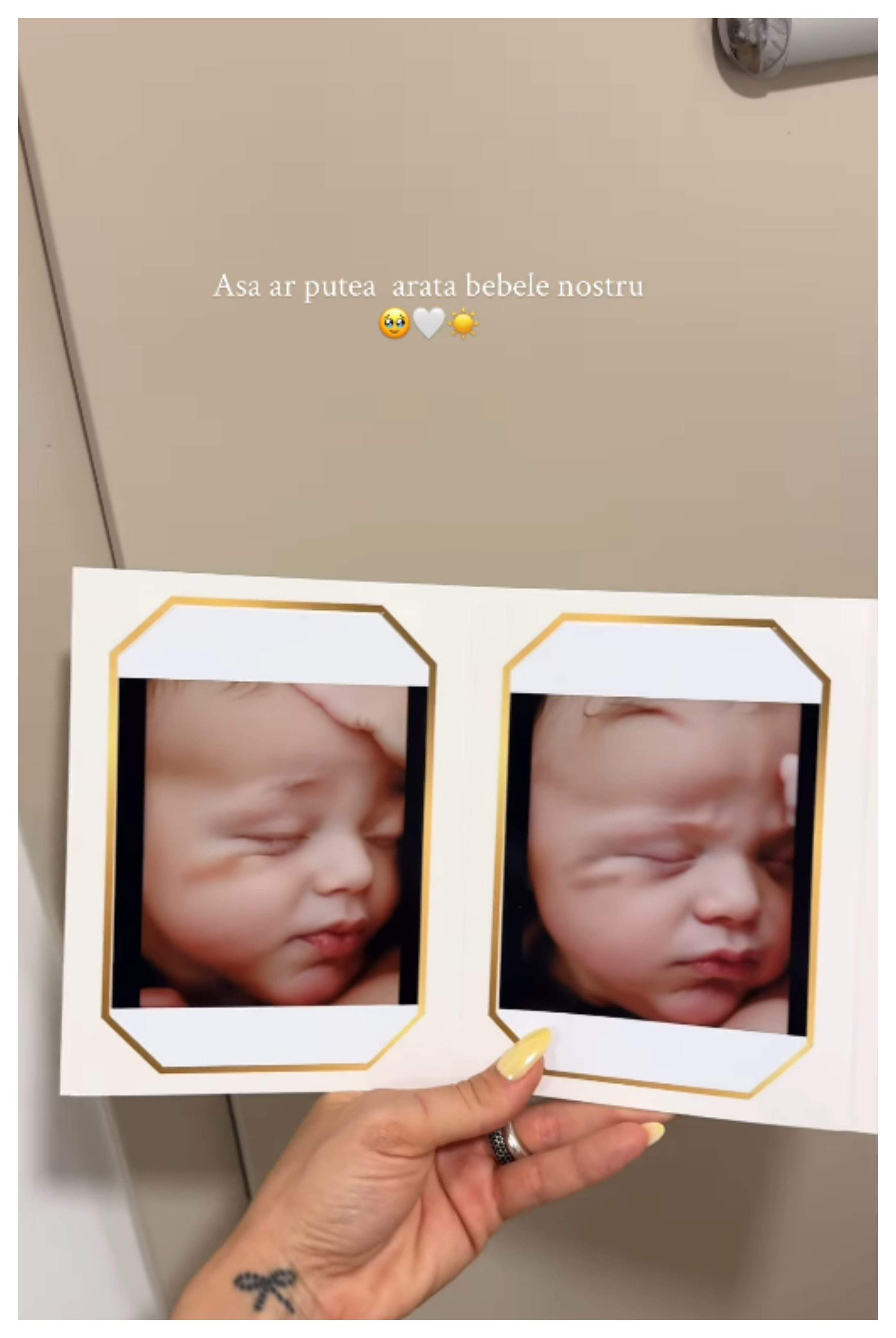 Primele imagini cu bebelușul lui Carmen Grebenişan si al iubitului ei. Ce a publicat influencerița: “Atât de drăgălaș”