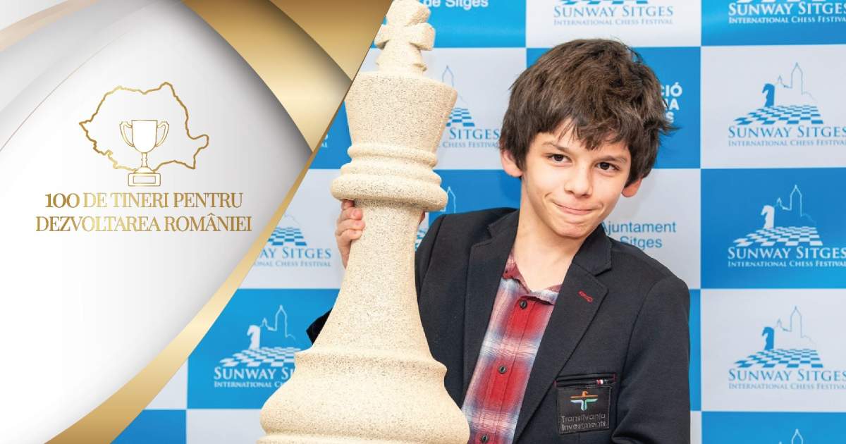 Are doar 12 ani, dar a învins marii maeștri și s-a înscris în campania „100 de tineri pentru dezvoltarea României”. Povestea lui Vladimir Sofronie, care spulberă recorduri în șahul mondial