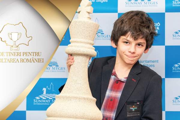 Are doar 12 ani, dar a învins marii maeștri și s-a înscris în campania „100 de tineri pentru dezvoltarea României”. Povestea lui Vladimir Sofronie, care spulberă recorduri în șahul mondial
