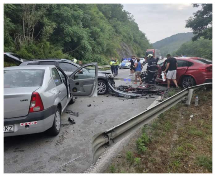 Accident grav cu 10 victime în Bulgaria! Cinci români, inclusiv doi copii, de urgență la spital! Unul dintre șoferi era drogat | FOTO