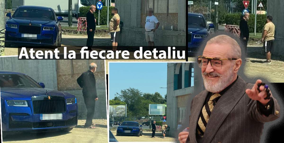 Gigi Becali, vizită de lucru la șantier! Latifundiarul din Pipera se implică activ în construirea bisericii pe care o ridică | PAPARAZZI