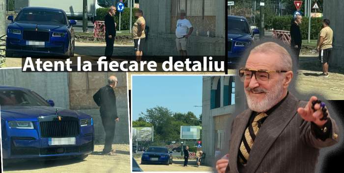 Gigi Becali, vizită de lucru la șantier! Latifundiarul din Pipera se implică activ în construirea bisericii pe care o ridică | PAPARAZZI