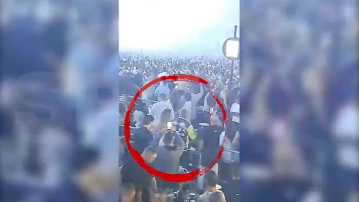 EXCLUSIV! Cătălin Botezatu a vrăjit toată noaptea o blondă la festival! Nu, nu e iubita oficială!