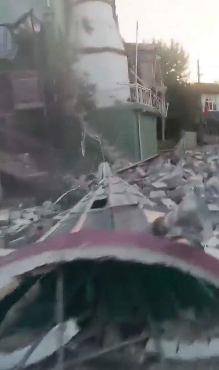 Cutremur de 6.1 în vestul Turciei: Clădiri prăbușite și seism resimțit până la Istanbul