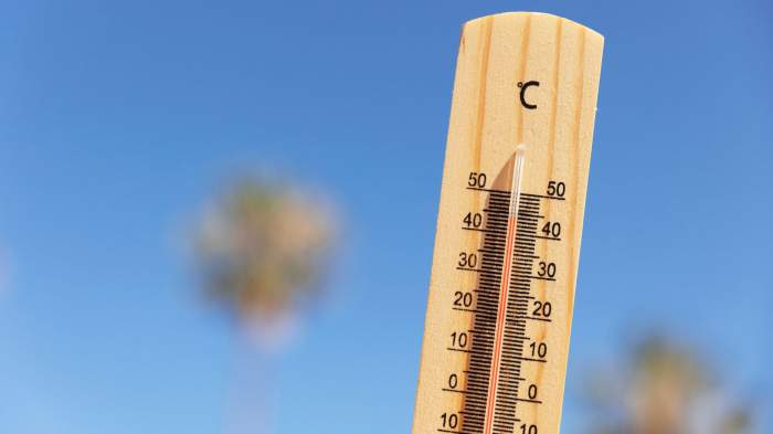 Avertizare meteo de caniculă! Cod roșu, portocaliu și galben pentru mai multe zone din țară