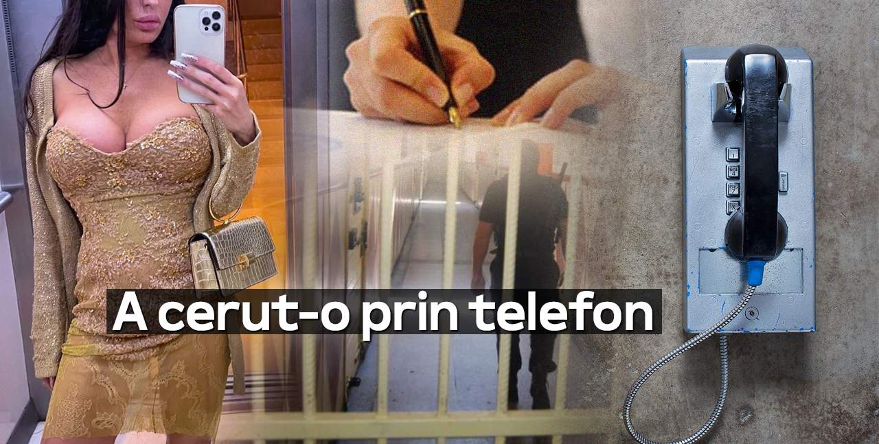 Mondenă de la noi se căsătorește în penitenciar! Se teme de acel loc, însă nu are încotro